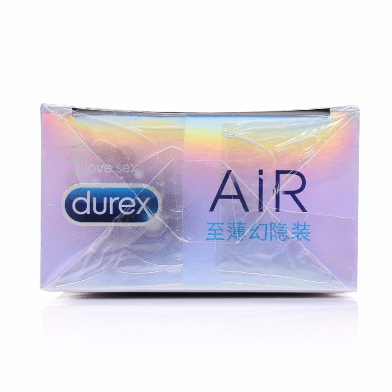 杜蕾斯 天然膠乳橡膠避孕套 6只(至薄幻隱裝)