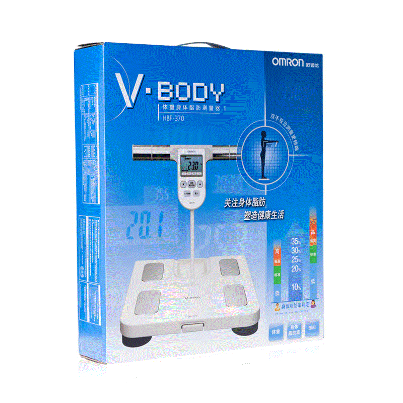 歐姆龍  體重身體脂肪測量器  HBF-370(兼用)